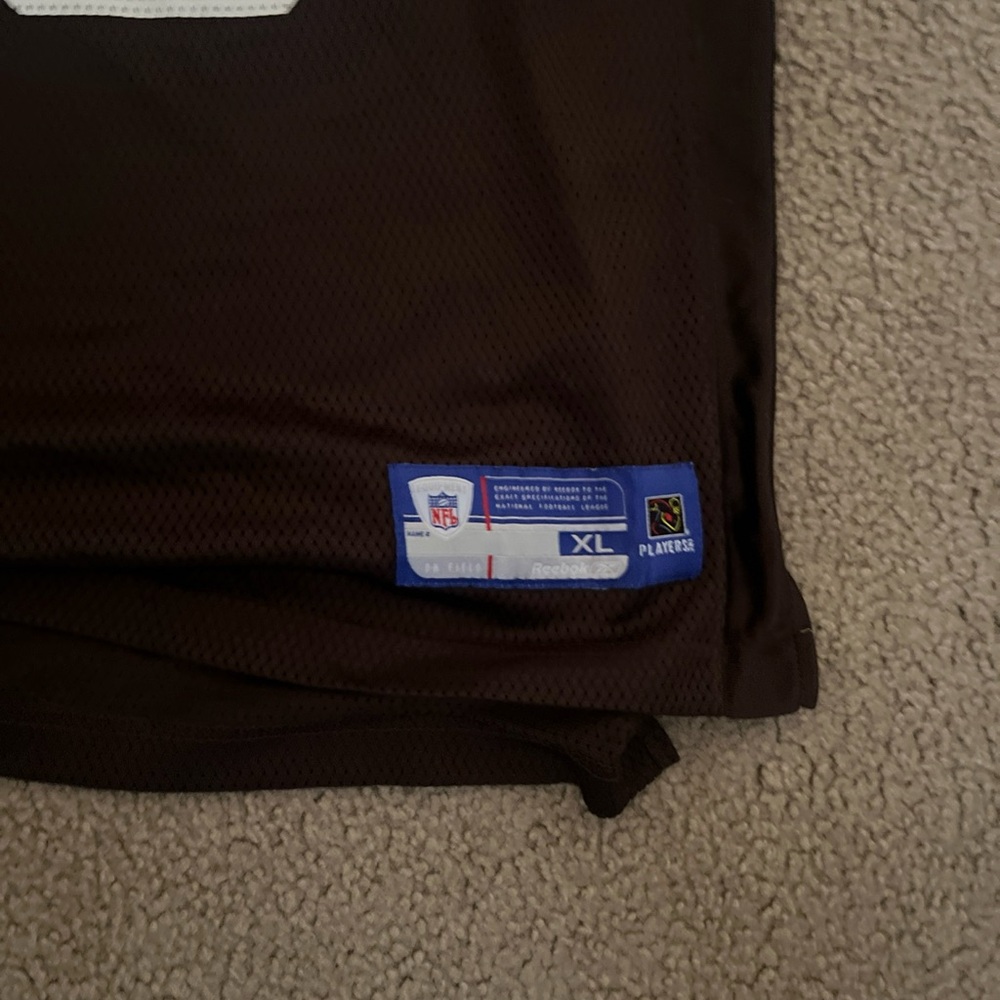 CLEVELAND BROWNS Jersey XL VTG REEBOK WIMBLEY Mesh NFL AFC AL Logo Pristine Rare - Picture 4 of 11